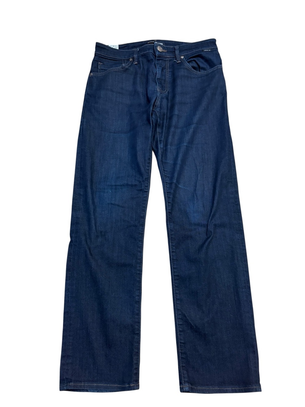 Mavi Dark Wash Zach Straight Leg Jeans. Size 32x30